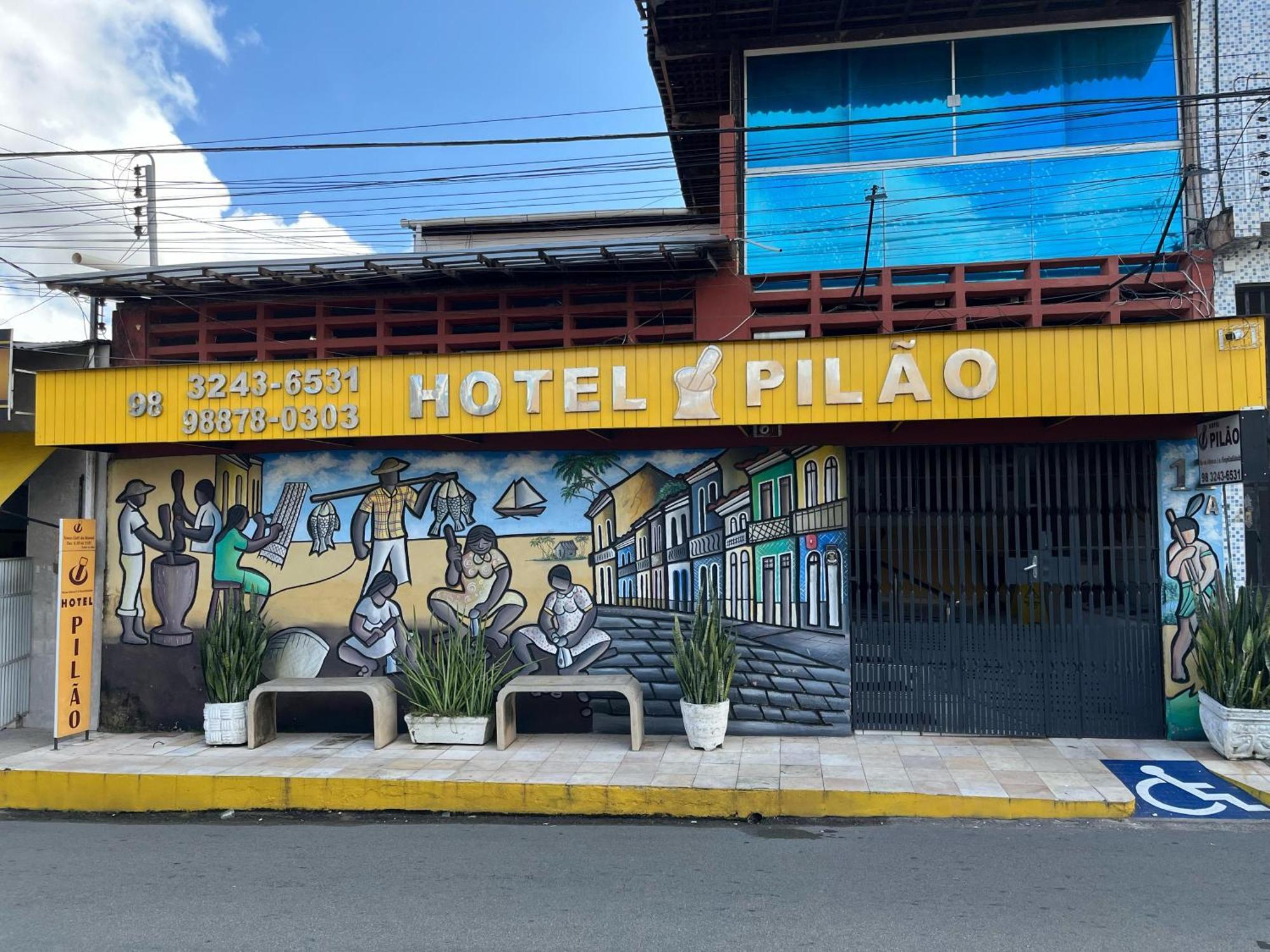 Hotel Pilao Сан-Луис Экстерьер фото